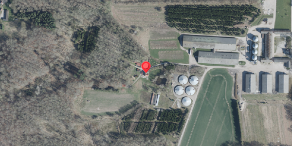 Oversvømmelsesrisiko fra vandløb på Borupvej 88, 4140 Borup