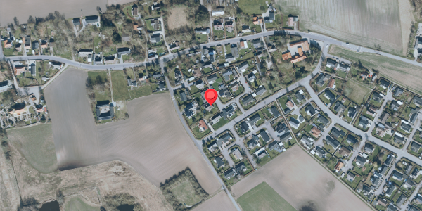 Oversvømmelsesrisiko fra vandløb på Buen 28, 4140 Borup