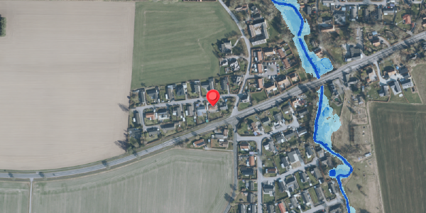 Oversvømmelsesrisiko fra vandløb på Bytoftevej 3, . , 4100 Ringsted