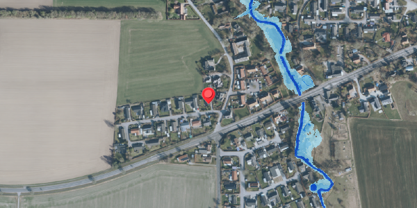 Oversvømmelsesrisiko fra vandløb på Bytoftevej 4, . , 4100 Ringsted