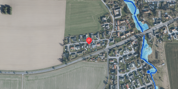 Oversvømmelsesrisiko fra vandløb på Bytoftevej 7, . , 4100 Ringsted