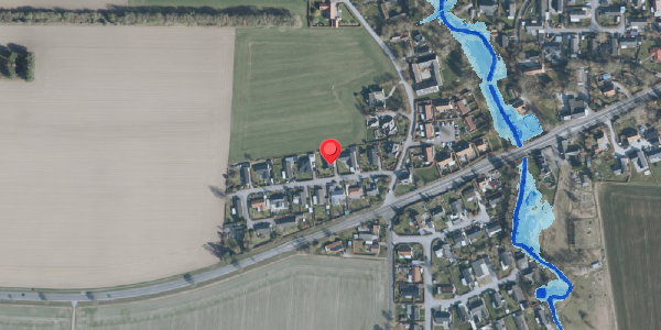 Oversvømmelsesrisiko fra vandløb på Bytoftevej 8, . , 4100 Ringsted