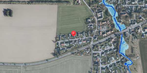 Oversvømmelsesrisiko fra vandløb på Bytoftevej 10, . , 4100 Ringsted