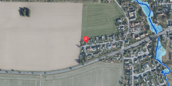 Oversvømmelsesrisiko fra vandløb på Bytoftevej 16, . , 4100 Ringsted