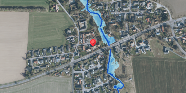 Oversvømmelsesrisiko fra vandløb på Bøgedevej 4E, . , 4100 Ringsted