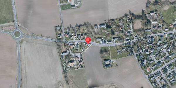 Oversvømmelsesrisiko fra vandløb på Dalbyvej 10, 4140 Borup