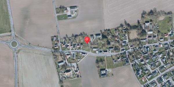 Oversvømmelsesrisiko fra vandløb på Dalbyvej 11, 4140 Borup