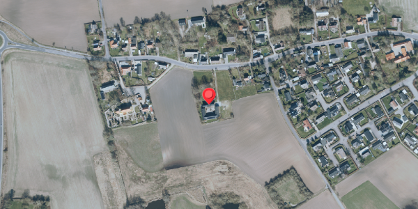 Oversvømmelsesrisiko fra vandløb på Dalbyvej 12, 4140 Borup