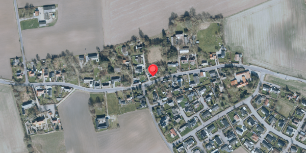 Oversvømmelsesrisiko fra vandløb på Dalbyvej 29, 4140 Borup