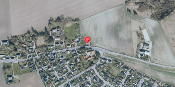 Oversvømmelsesrisiko fra vandløb på Dalbyvej 41, 4140 Borup