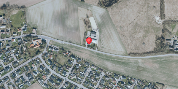 Oversvømmelsesrisiko fra vandløb på Dalbyvej 43, 4140 Borup