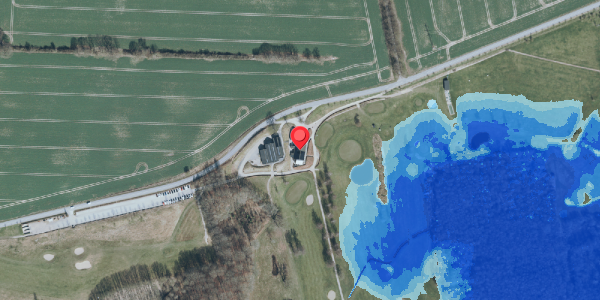 Oversvømmelsesrisiko fra vandløb på Dalbyvej 50, 4140 Borup