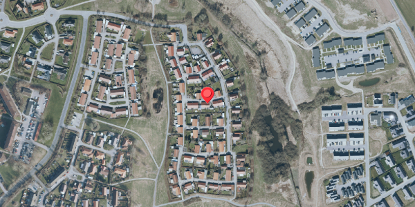 Oversvømmelsesrisiko fra vandløb på Dalstrøget 32B, 4140 Borup