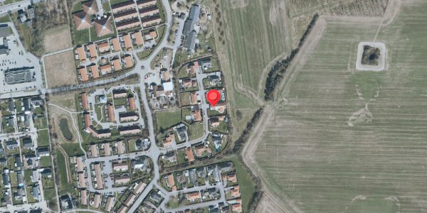 Oversvømmelsesrisiko fra vandløb på Duehusvej 21, 4632 Bjæverskov