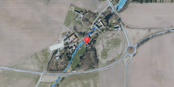 Oversvømmelsesrisiko fra vandløb på Dyndetvej 5A, . , 4140 Borup