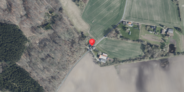 Oversvømmelsesrisiko fra vandløb på Ebbeskovvej 8, 4140 Borup