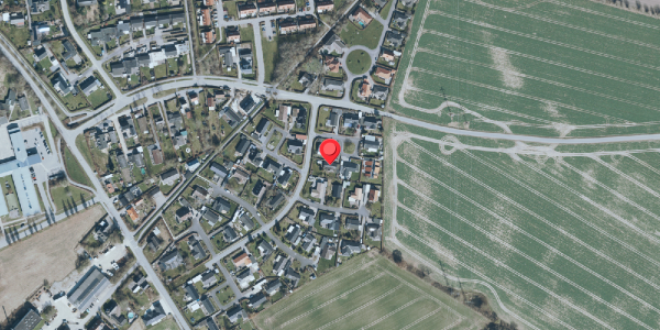 Oversvømmelsesrisiko fra vandløb på Ejetoften 7, 4632 Bjæverskov