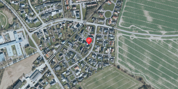 Oversvømmelsesrisiko fra vandløb på Ejetoften 9, 4632 Bjæverskov