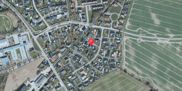 Oversvømmelsesrisiko fra vandløb på Ejetoften 10, 4632 Bjæverskov