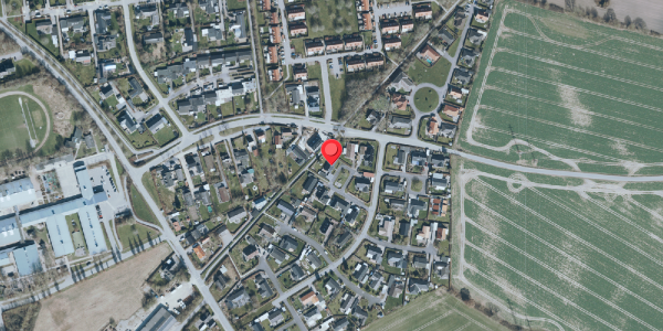Oversvømmelsesrisiko fra vandløb på Ejetoften 13, 4632 Bjæverskov