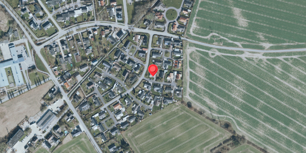 Oversvømmelsesrisiko fra vandløb på Ejetoften 17, 4632 Bjæverskov