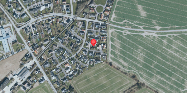Oversvømmelsesrisiko fra vandløb på Ejetoften 18, 4632 Bjæverskov
