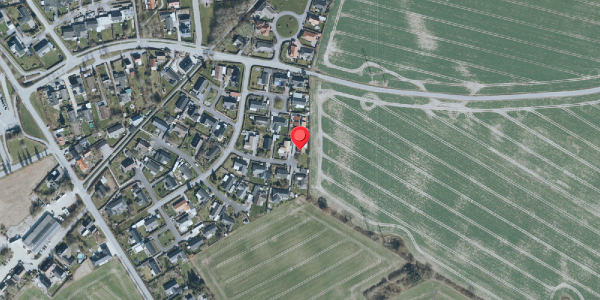 Oversvømmelsesrisiko fra vandløb på Ejetoften 20, 4632 Bjæverskov