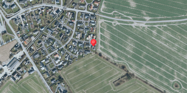 Oversvømmelsesrisiko fra vandløb på Ejetoften 21, 4632 Bjæverskov