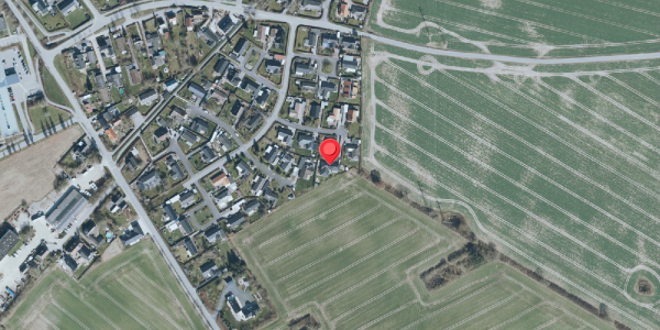 Oversvømmelsesrisiko fra vandløb på Ejetoften 22, 4632 Bjæverskov
