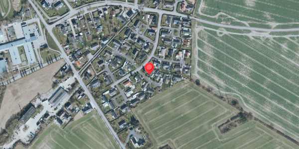 Oversvømmelsesrisiko fra vandløb på Ejetoften 26, 4632 Bjæverskov