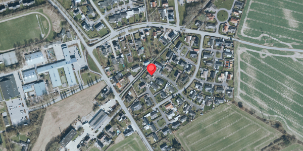 Oversvømmelsesrisiko fra vandløb på Ejetoften 34, 4632 Bjæverskov