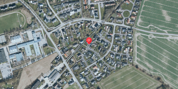 Oversvømmelsesrisiko fra vandløb på Ejetoften 35, 4632 Bjæverskov