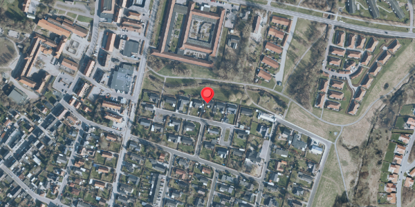 Oversvømmelsesrisiko fra vandløb på Elmevej 21, 4140 Borup