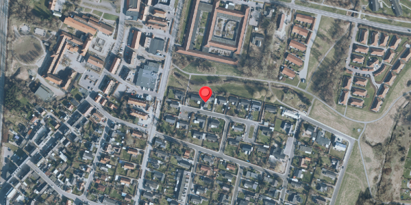 Oversvømmelsesrisiko fra vandløb på Elmevej 25, . , 4140 Borup