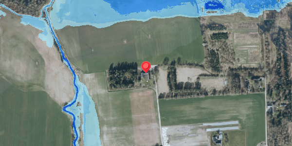 Oversvømmelsesrisiko fra vandløb på Enghavevej 28, . , 4100 Ringsted