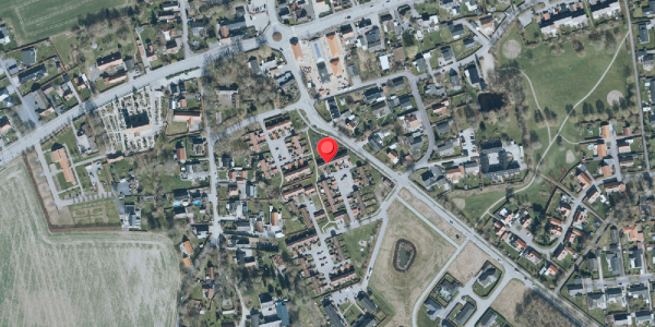 Oversvømmelsesrisiko fra vandløb på Kildebjerggård 21, 4632 Bjæverskov