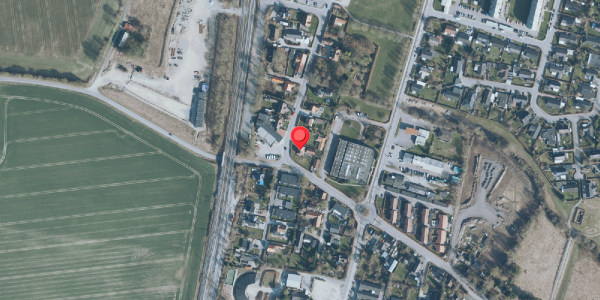 Oversvømmelsesrisiko fra vandløb på Kimmerslevvej 1, 4140 Borup