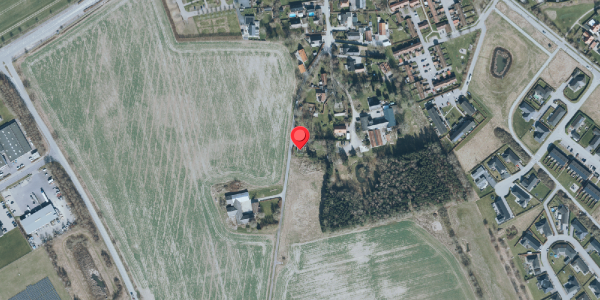 Oversvømmelsesrisiko fra vandløb på Krogen 21, 4632 Bjæverskov