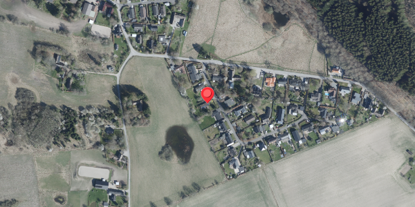 Oversvømmelsesrisiko fra vandløb på Krogvej 6, 4140 Borup