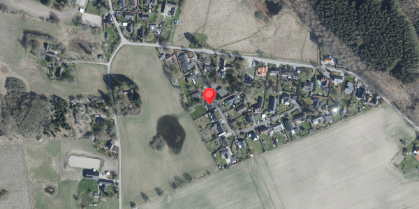 Oversvømmelsesrisiko fra vandløb på Krogvej 8, 4140 Borup
