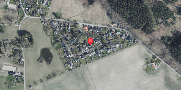 Oversvømmelsesrisiko fra vandløb på Krogvej 13, 4140 Borup