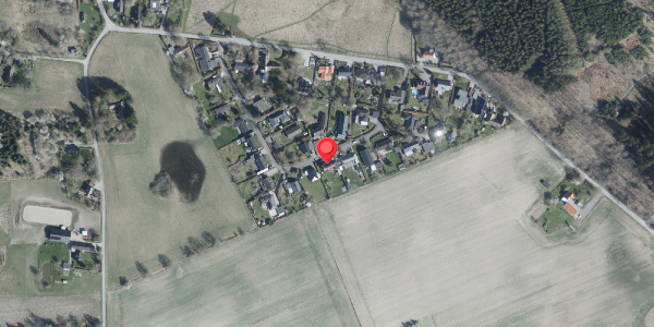 Oversvømmelsesrisiko fra vandløb på Krogvej 20B, 4140 Borup