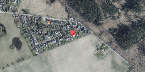 Oversvømmelsesrisiko fra vandløb på Krogvej 30, 4140 Borup
