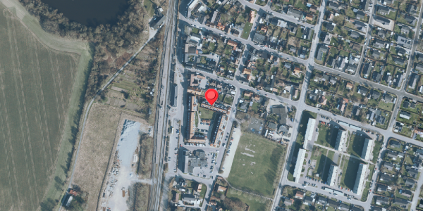 Oversvømmelsesrisiko fra vandløb på Krohaven 64, 4140 Borup