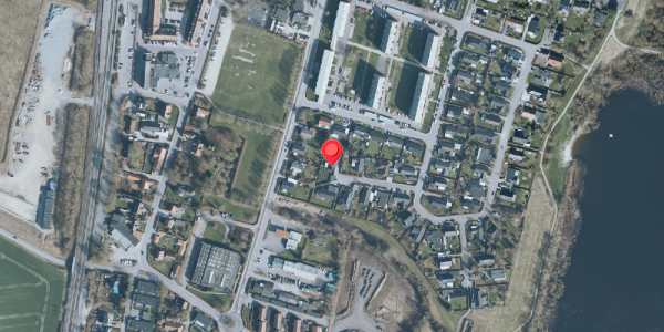 Oversvømmelsesrisiko fra vandløb på Krotoften 20, 4140 Borup