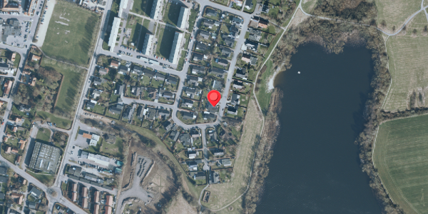 Oversvømmelsesrisiko fra vandløb på Krotoften 23, 4140 Borup