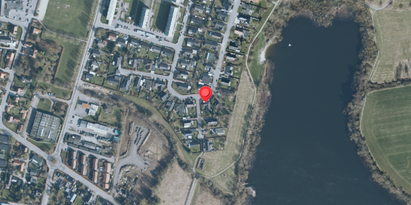 Oversvømmelsesrisiko fra vandløb på Krotoften 52, 4140 Borup