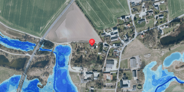 Oversvømmelsesrisiko fra vandløb på Kulerupvej 26A, 4140 Borup
