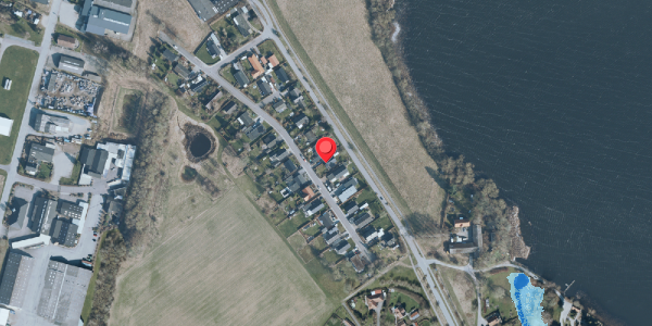 Oversvømmelsesrisiko fra vandløb på Kymervej 21, 4140 Borup