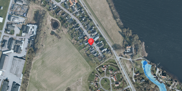 Oversvømmelsesrisiko fra vandløb på Kymervej 36, . , 4140 Borup